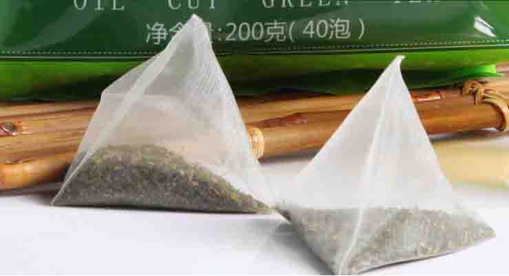 xj-50三角包茶叶包装机产品样包